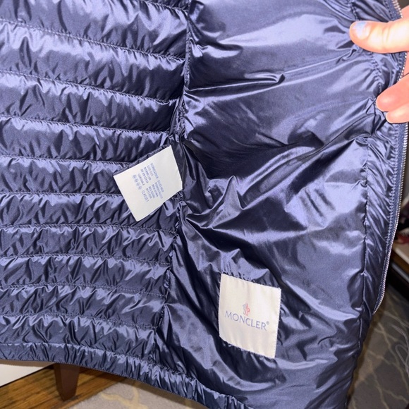 Moncler Midnight Blue Puffer Jacket - Picture 9 of 17